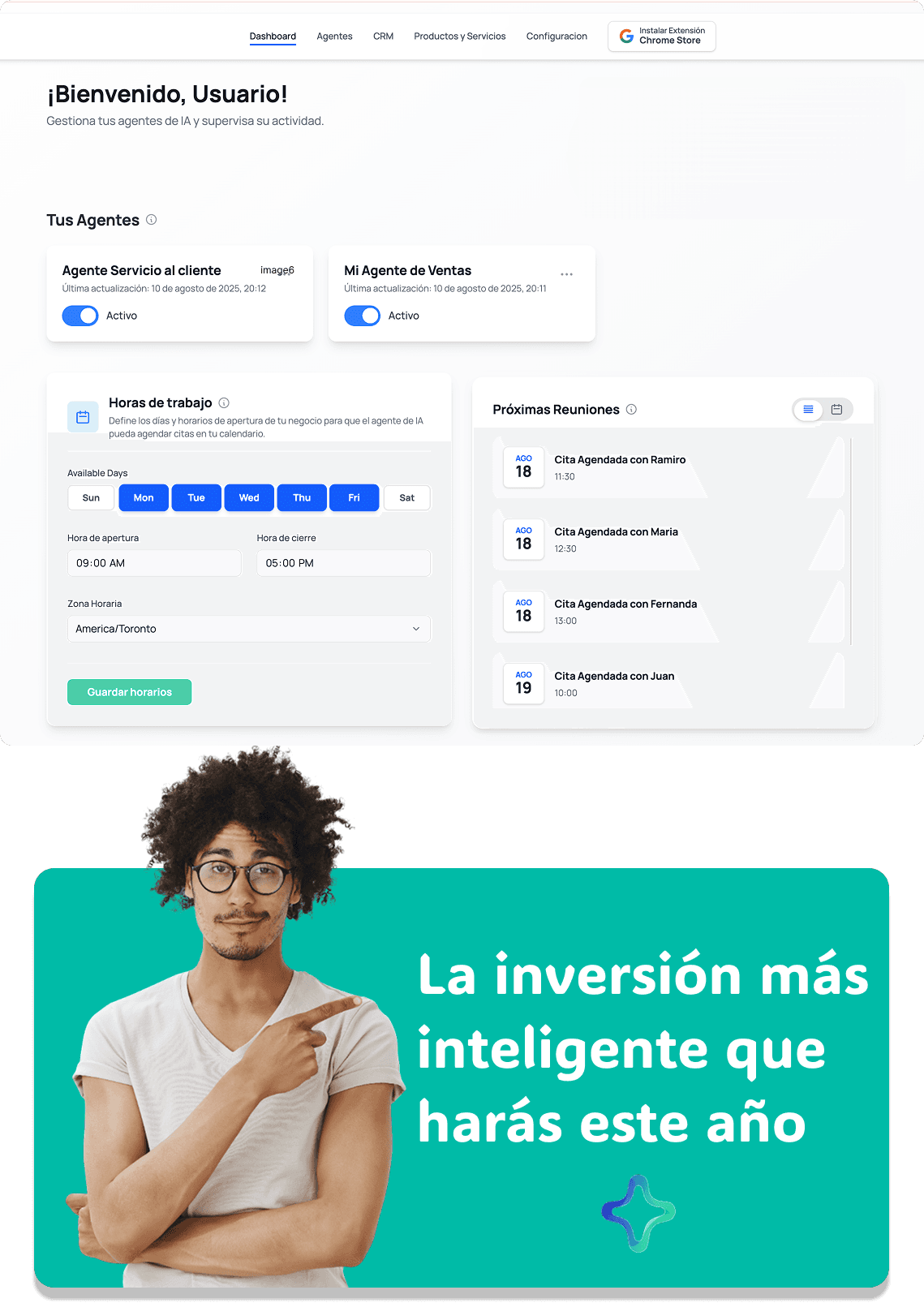 4. Activa la Magia y Relájate